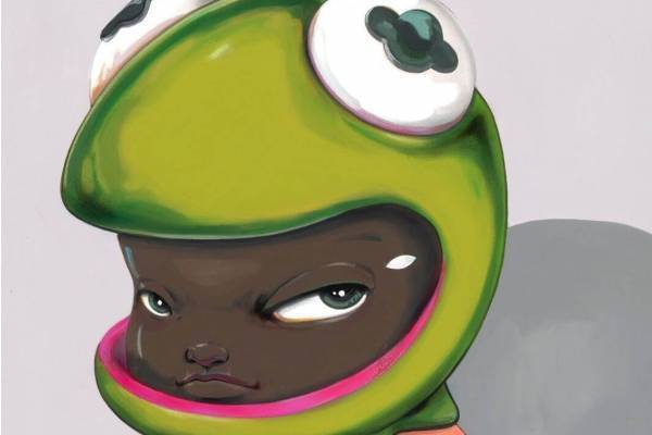 ヘブル・ブラントリーの個展が東京・銀座で、まるで宇宙空間“浮遊する”アート作品