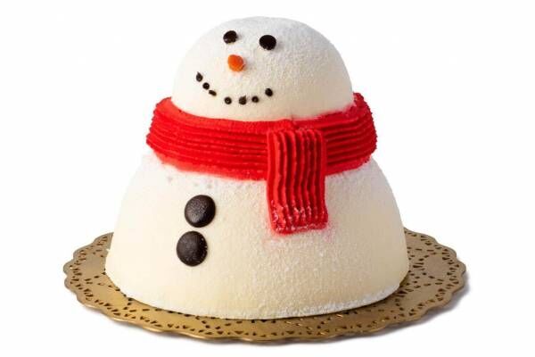 ルミネ＆ニュウマンのクリスマスケーキ2021年、雪だるま型ケーキやエシレバター使用タルトなど