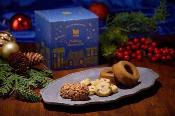 トップスのクリスマス焼き菓子BOX - クッキーやフィナンシェ、クランチチョコを詰め合わせ