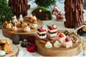 アンダーズ 東京のクリスマスアフタヌーンティー、ツリー型クッキー＆ザクザク食感シュトーレン