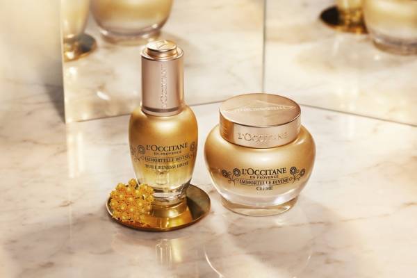 ロクシタン“永久花”イモーテルの高級スキンケア、人気ブースターオイルがクリスマス限定で進化