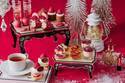 ザ ストリングス 表参道、ルビー＆ルージュ色のクリスマス限定アフタヌーンティー