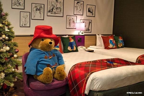 サンシャインシティプリンスホテルに「くまのパディントン」と過ごす限定宿泊プラン、特別な客室に滞在