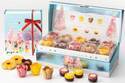 「TOKYOチューリップローズ」クリスマス限定ボックス、花の焼き菓子が並ぶ“スイーツの花園”