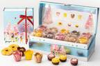 「TOKYOチューリップローズ」クリスマス限定ボックス、花の焼き菓子が並ぶ“スイーツの花園”