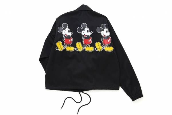 ファセッタズム、ディズニー「ミッキーマウス」が3体並ぶジャケットや“暗闇で光る”ダウンマフラーなど