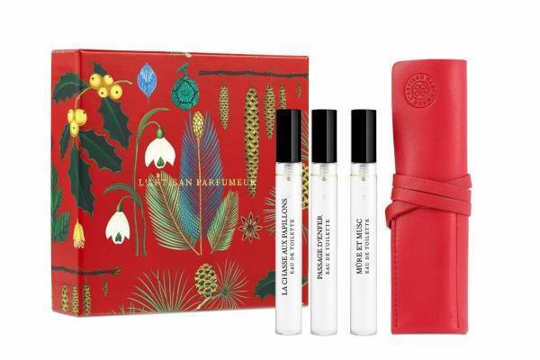 ラルチザン パフューム2021年クリスマスコフレ、“黒いちご＆ムスク”などミニフレグランスのセット