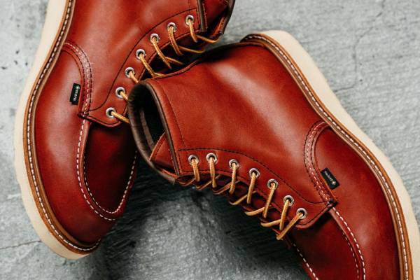レッドウィング“防水仕様”の定番6インチブーツ、ゴアテックス素材のアッパー＆ライニング