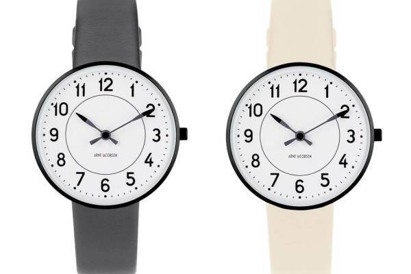アルネ ヤコブセン×イデーの腕時計「ステーション」機能美＝視認性を意識したミニマルな佇まい