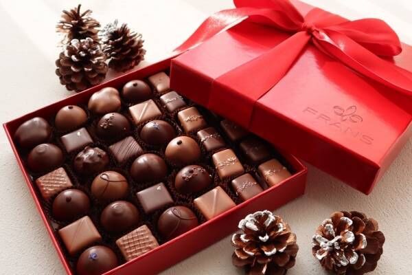 シアトル発「フランズ チョコレート」クリスマス限定ボックス、“宝石”のようなトリュフチョコなど