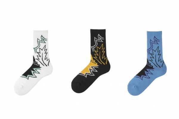 TOGA×タビオのコラボソックス第2弾、花柄やウエスタンモチーフの靴下＆シアーソックス