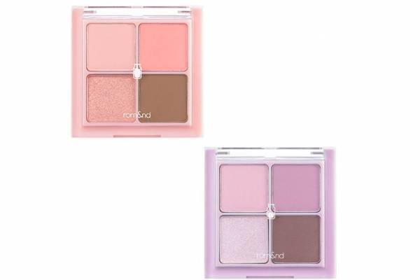 ロムアンドの4色アイシャドウ「ベターザンアイズ」に“パステルカラー”、プラザ・ミニプラ限定で