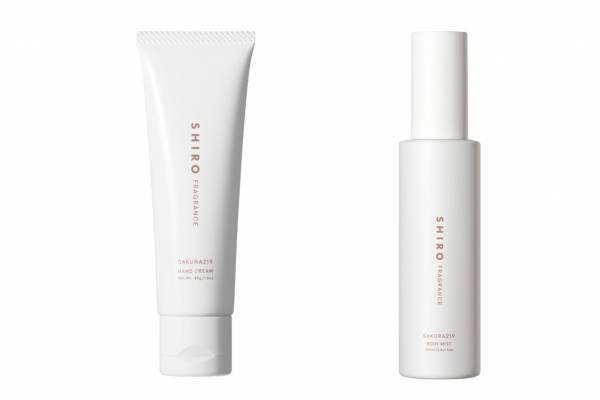SHIRO「さくら」香るハンドクリーム＆ボディミスト、瑞々しいピーチ＆華やかジャスミンで表現