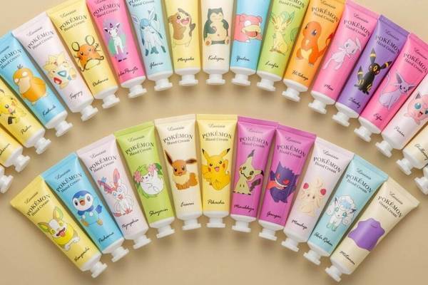 「ポケモンハンドクリーム」過去最高30種の新作、“シャボンの香り”付きで手肌の乾燥ケア