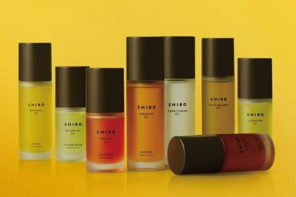 SHIRO2022年春のスキンケア、植物のパワーを詰め込んだフェイス・ボディ用「美容オイル」