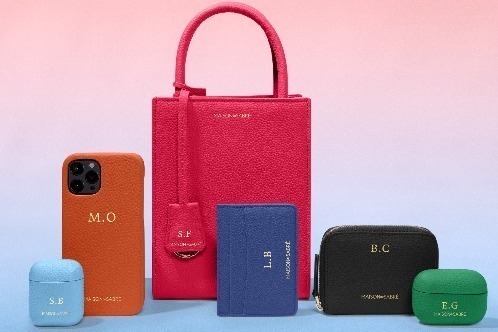 メゾン ド サブレが日本初上陸、銀座三越に人気レザーグッズ集結＆“サクラ”の限定刻印サービスも