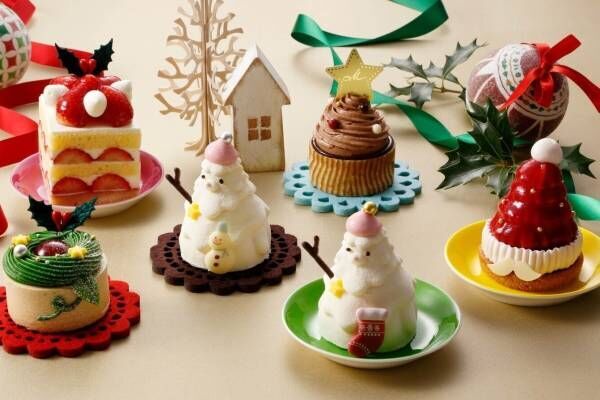 京都北山 マールブランシュのクリスマスケーキ、ロマンの森の妖精“ロマンくん”のチーズケーキなど全4種