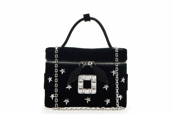 ロジェ ヴィヴィエ“星が輝く”ベルベットバッグ＆サテンシューズ、クリスマスジュエリーボックスも