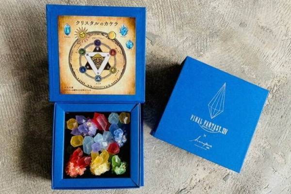 「ファイナルファンタジーXIV」クリスタルイメージの“カラフル和菓子”やFFXIV雑貨が伊勢丹新宿に