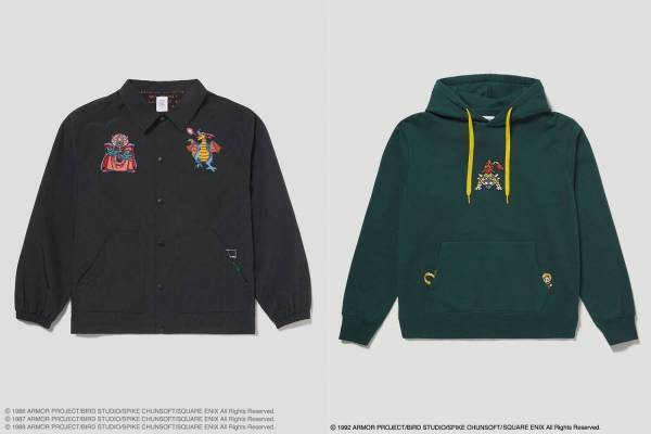 グラニフ×ドラクエのコラボ第2弾、魔王の刺繍コーチジャケットやキラーパンサー＆ビアンカのパーカー