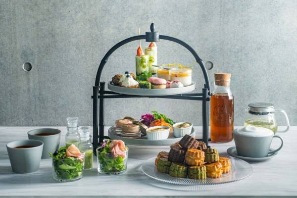 チャバティ京都嵐山店“スコーン食べ放題”アフタヌーンティー、宇治抹茶テリーヌなどお茶の和洋スイーツ