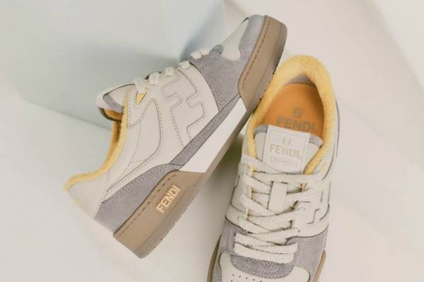 フェンディの新作ユニセックススニーカー「フェンディ マッチ」ヴィンテージ風ロゴを配して