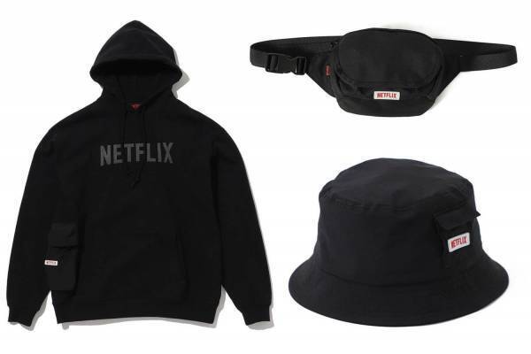 ネットフリックス×ビームスのコラボ第2弾、ロゴ入りパーカーやTシャツなど限定アイテム発売