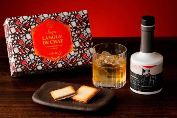 “白い恋人”石屋製菓の「イシヤ・ジー」から、ウイスキー「サロルンカムイ」の限定ラング・ド・シャ