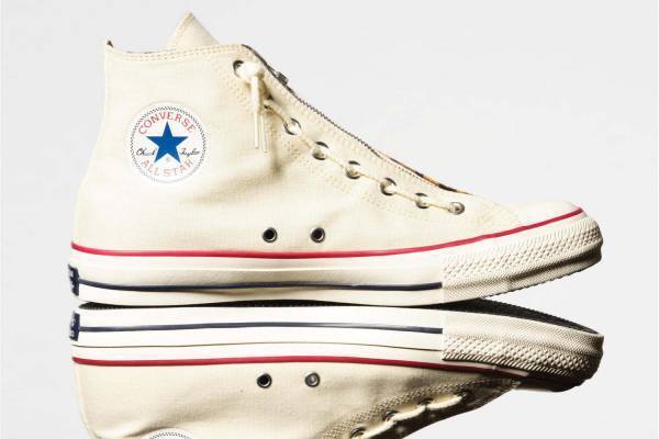 ワコマリア×ノンネイティブ×コンバース“フロントジップ”スニーカー、内側にレオパード＆パイソン柄