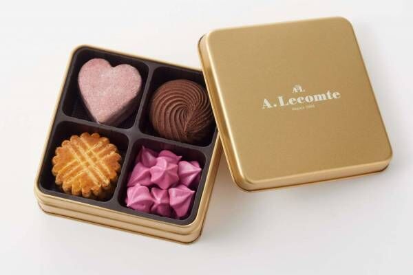 ルコント2022年バレンタインスイーツ、大人の“ハート形”ショコラフィナンシェ&amp;クッキー詰め合わせ