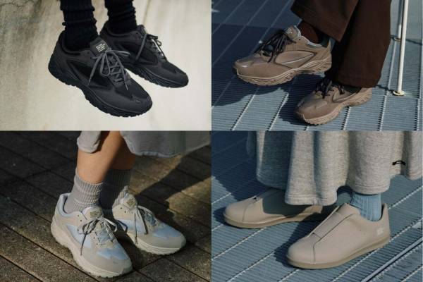 ムーンスター「エイトテンス」“キッチン靴”着想スニーカーに、マットなグレー系の新色