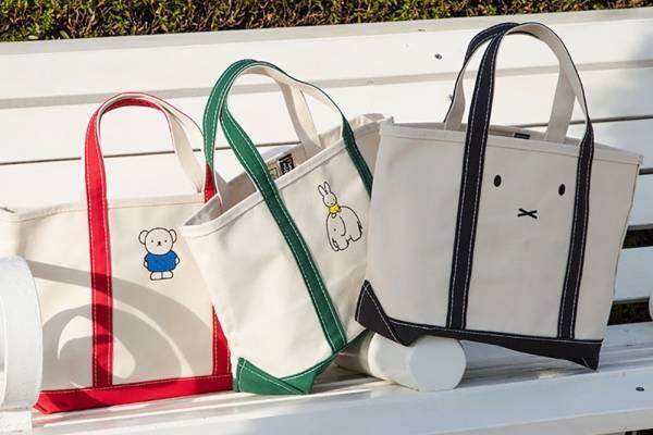 エルエルビーン人気トートバッグが“ミッフィー柄”に、フラワーミッフィーとコラボ