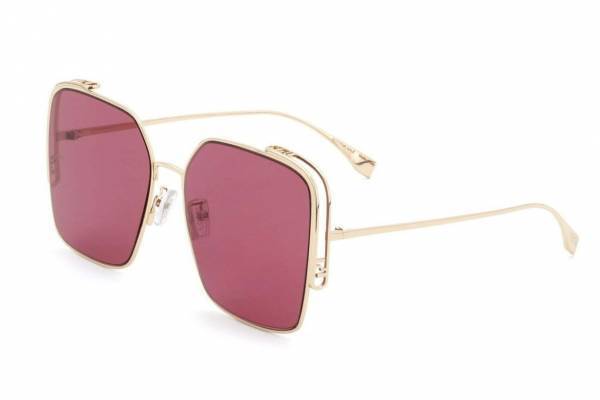 フェンディ“ジュエリー着想”の新作ウィメンズサングラス、大胆カラーレンズ×メタルフレーム