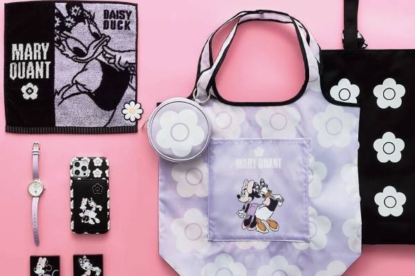 マリークヮント"デイジーダック"とデイジーモチーフを合わせた腕時計やコスメ、ディズニーストアで発売