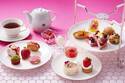 ホテル日航大阪の苺アフタヌーンティーセット、いちご型タルトなど繊細なストロベリースイーツ