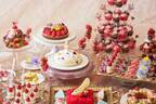 バレンタイン「プリンセスデザートブッフェ」名古屋で、“シンデレラ”ケーキや苺＆チョコスイーツ