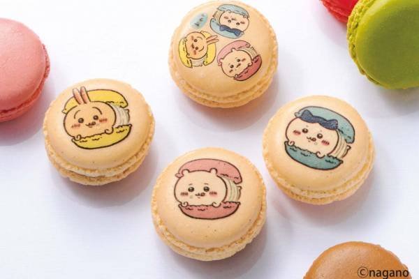 ダロワイヨから「ちいかわ」コラボマカロン、にっこり笑う「ちいかわ」オペラも