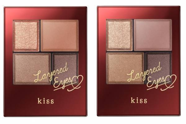 キス2022年春コスメ、“チョコレート”イメージのバレンタイン限定アイカラーパレット