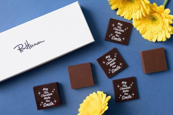 ロンハーマン カフェ2022年バレンタイン"メッセージ入り"濃厚チョコレートボックス