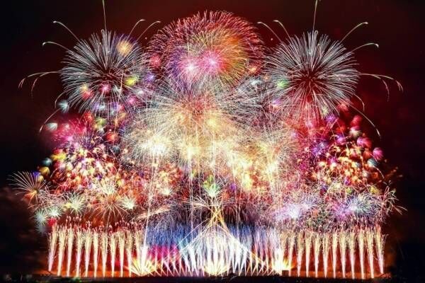 「三陸花火」2022年春・秋に陸前高田で開催、4月は音楽とシンクロする花火15,000発以上