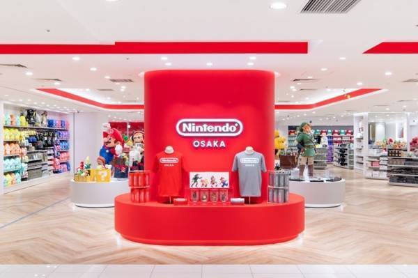 任天堂オフィシャルショップ「ニンテンドーオオサカ」大阪・大丸梅田店に、様々なオリジナルグッズ展開