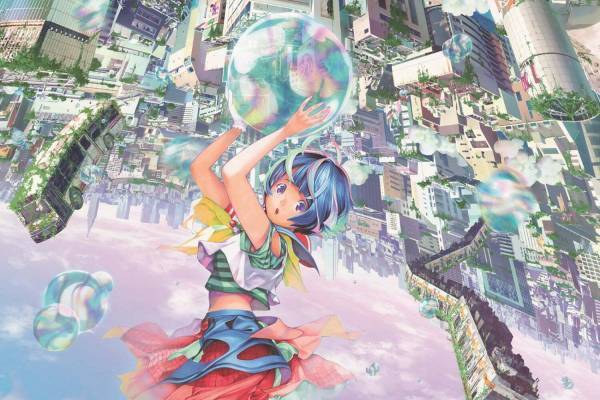 アニメ映画『バブル』志尊淳主演“重力が壊れた”東京で少年少女は跳ぶ、荒木哲郎×虚淵玄×小畑健