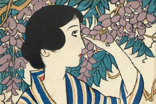 展覧会「夢二がいざなう大正ロマン」竹久夢二美術館で、抒情画やハイカラな文化を示す資料など約200点