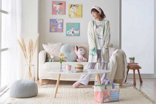 USJからパーク初のインテリア雑貨ブランドが誕生、スヌーピー ＆ミニオンのルームウェアやクッション