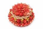カフェコムサ限定いちごケーキ、苺×ピスタチオクリームや「あまおう」のフレジェ風ケーキ