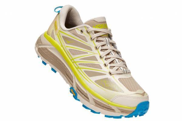 ホカ オネオネのシューズ「マファテ スピード 2」ネオンイエロー×ブルーを効かせた新色