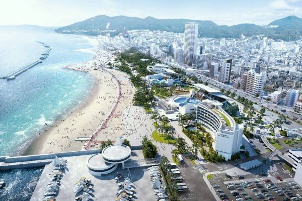 須磨海浜水族園・海浜公園が水族館・公園・ホテルなどで構成される新施設に再整備、2024年春開業