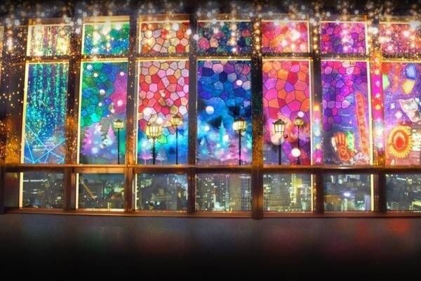 東京タワー×ネイキッドの夜景イベント“東京レトロ”プロジェクションマッピング×都会の夜景