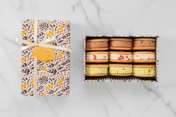 バレンタイン限定“ホワイトチョコ×苺”のバターサンド、名古屋の焼菓子専門店「バタリー」で