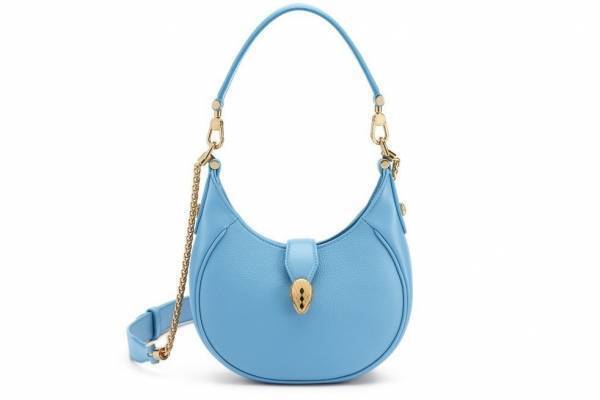 ブルガリの22年春夏新作バッグ - 半月型や宝石箱着想のハンド＆ショルダーなど、蛇モチーフを配して